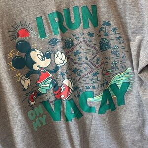 Disney Gray Castaway Cay 5K tshirt
